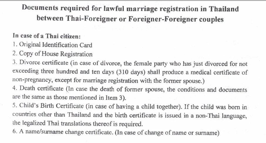marriage registration in thailand 1